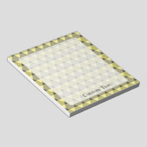 Triangles Pattern Notepad