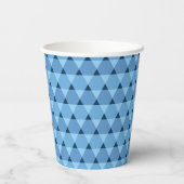 Triangles Pattern Paper Cup (Back)