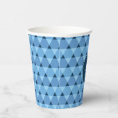 Triangles Pattern Paper Cup (Right)