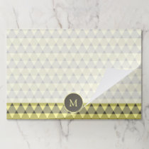 Triangles Pattern Paper Pad