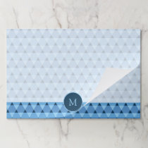 Triangles Pattern Paper Pad