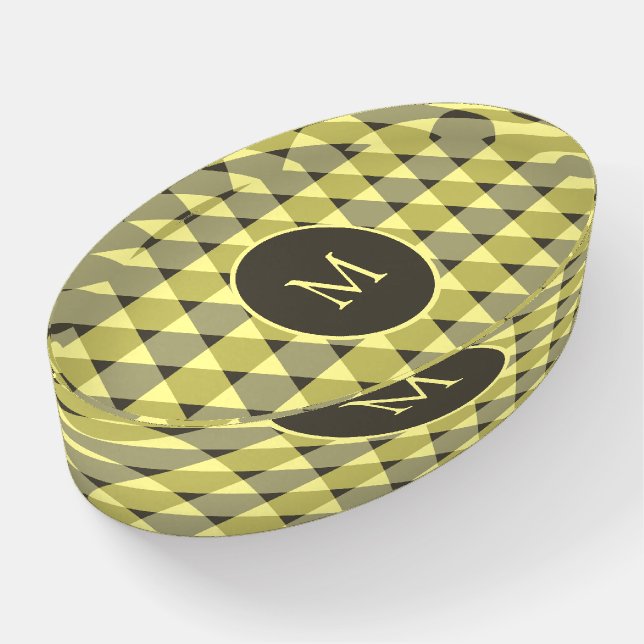 Triangles Pattern Paperweight (Angled)