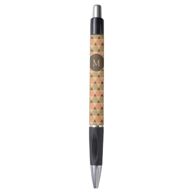 Triangles Pattern Pen (Front Vertical)