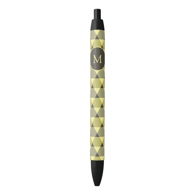 Triangles Pattern Pen (Front Vertical)