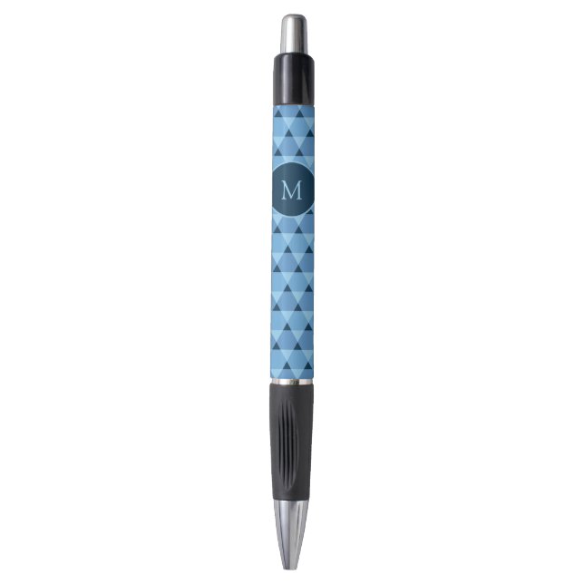 Triangles Pattern Pen (Front Vertical)