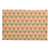 Triangles Pattern Pillow Case (Back)