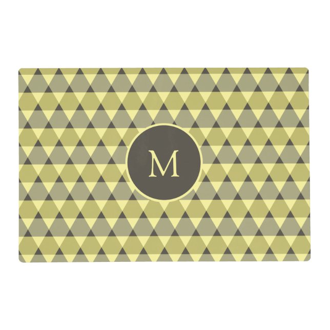 Triangles Pattern Placemat (Front)