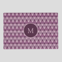Triangles Pattern Placemat