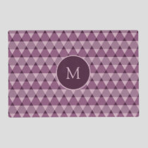 Triangles Pattern Placemat