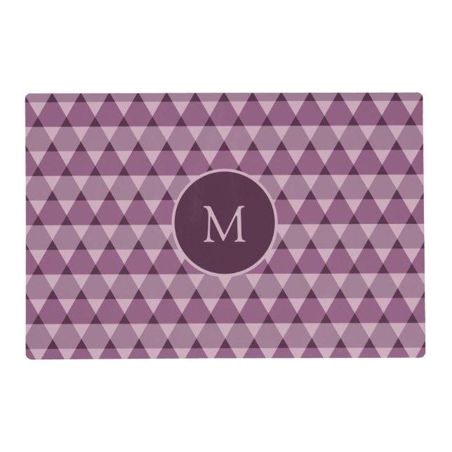 Triangles Pattern Placemat (Front)