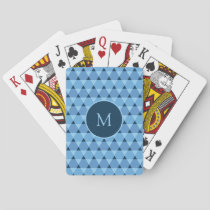 Triangles Pattern Playing Cards