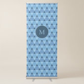 Triangles Pattern Retractable Banner (Front)