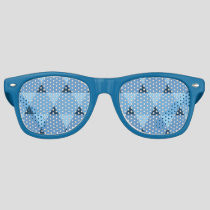 Triangles Pattern Retro Sunglasses