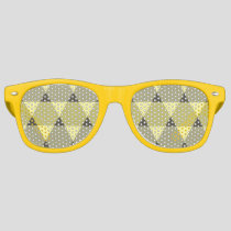 Triangles Pattern Retro Sunglasses