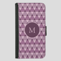 Triangles Pattern Samsung Galaxy S5 Wallet Case