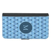 Triangles Pattern Samsung Galaxy Wallet Case (Front (Horizontal))
