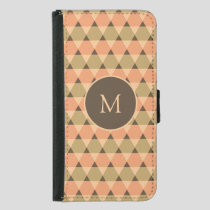 Triangles Pattern Samsung Galaxy S5 Wallet Case