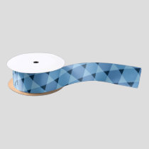 Triangles Pattern Satin Ribbon