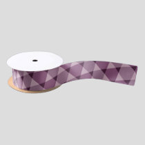 Triangles Pattern Satin Ribbon