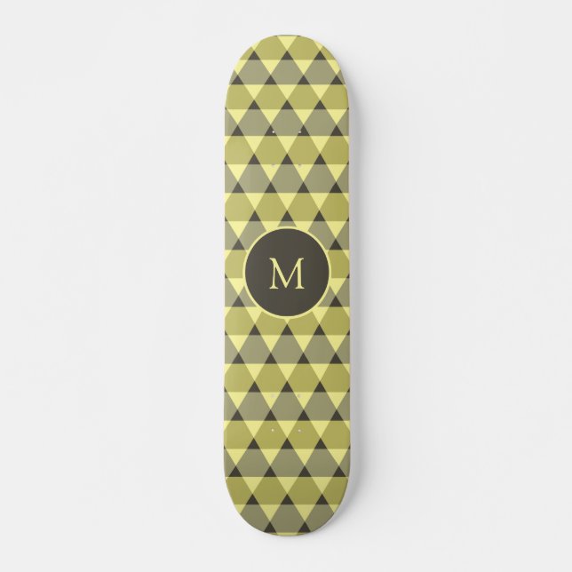 Triangles Pattern Skateboard (Front)