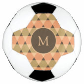 Triangles Pattern Soccer Ball (Front)