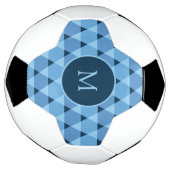 Triangles Pattern Soccer Ball (Rotated)