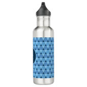 Triangles Pattern Stainless Steel Water Bottle (Right)