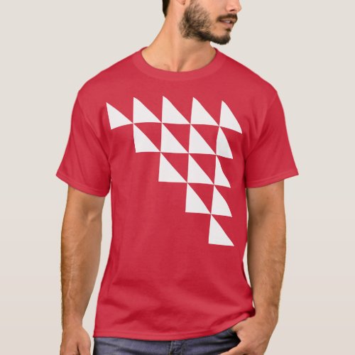 triangles pattern T_Shirt