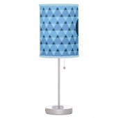 Triangles Pattern Table Lamp (Left)