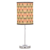 Triangles Pattern Table Lamp (Back)