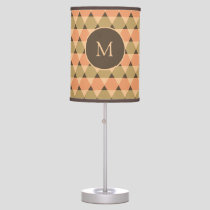 Triangles Pattern Table Lamp