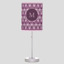 Triangles Pattern Table Lamp