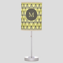 Triangles Pattern Table Lamp