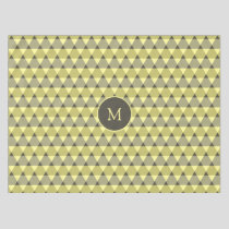 Triangles Pattern Tablecloth