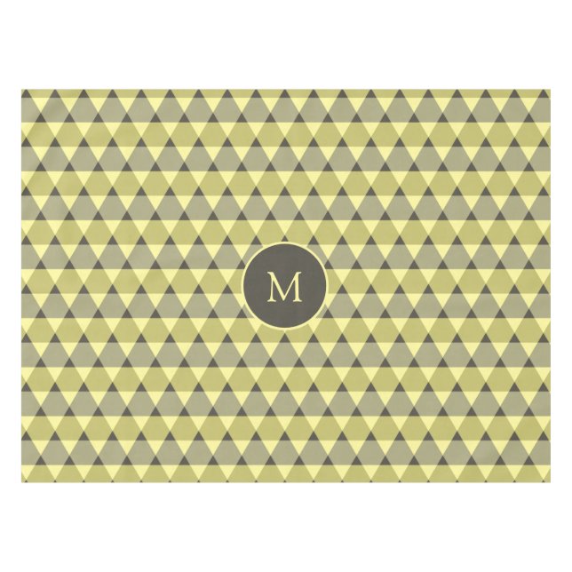 Triangles Pattern Tablecloth (Front (Horizontal))