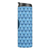 Triangles Pattern Thermal Tumbler (Rotated Right)