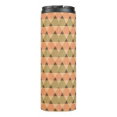 Triangles Pattern Thermal Tumbler (Back)