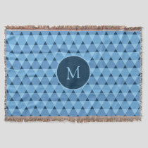 Triangles Pattern Throw Blanket