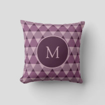 Triangles Pattern Throw Pillow