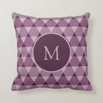 Triangles Pattern Throw Pillow