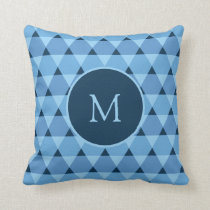 Triangles Pattern Throw Pillow