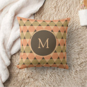 Triangles Pattern Throw Pillow (Blanket)