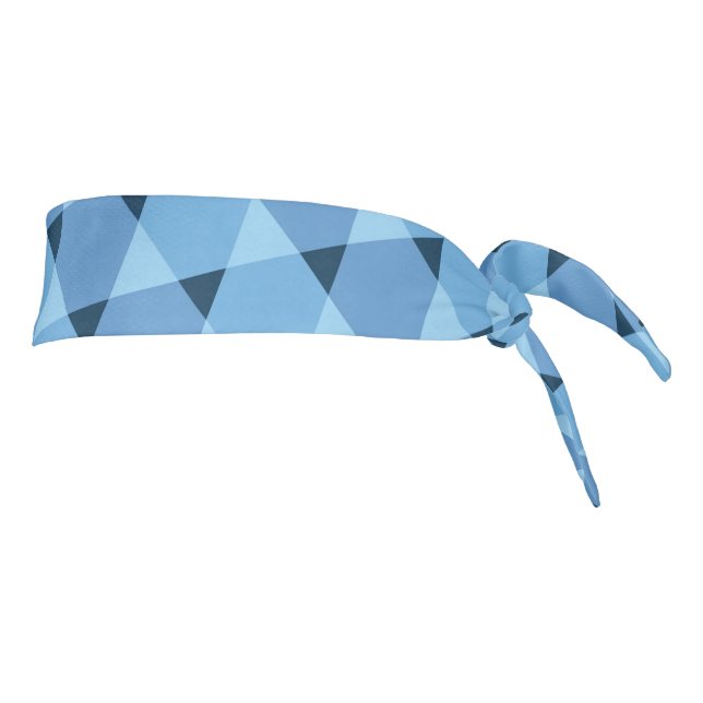 Triangles Pattern Tie Headband (Rotate 90)