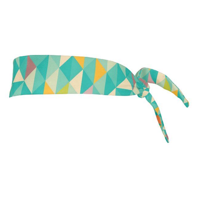Triangles pattern tie headband (Rotate 90)