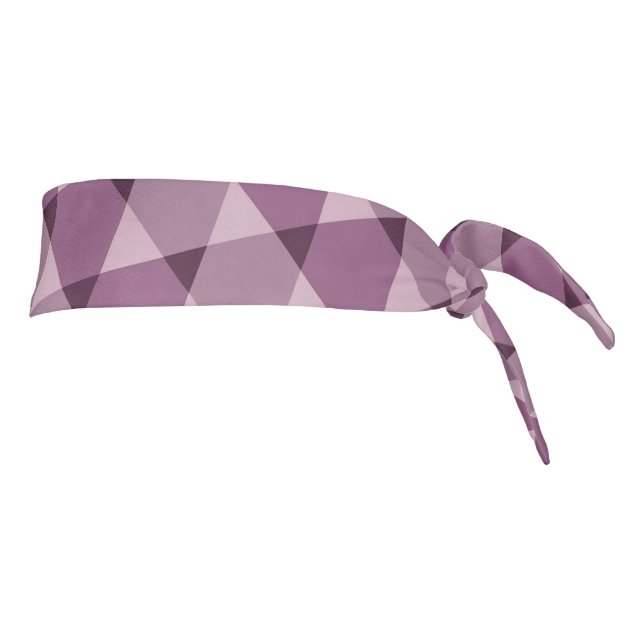 Triangles Pattern Tie Headband (Rotate 90)