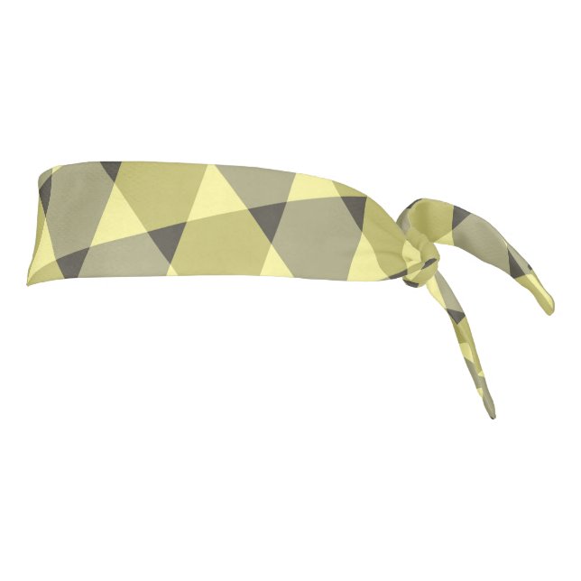 Triangles Pattern Tie Headband (Rotate 90)