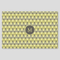 Triangles Pattern Tissue Paper