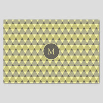 Triangles Pattern Tissue Paper