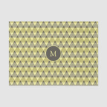 Triangles Pattern Tissue Paper