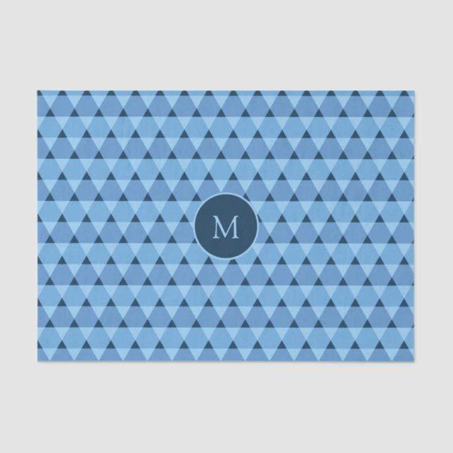 Triangles Pattern Tissue Paper (Front)